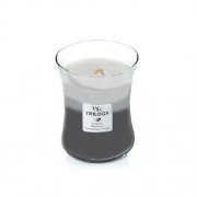Medium Hourglass Trilogy Candle Warm Wool WoodWick Medium Hourglass Trilogy Candle Warm Wool WoodWick